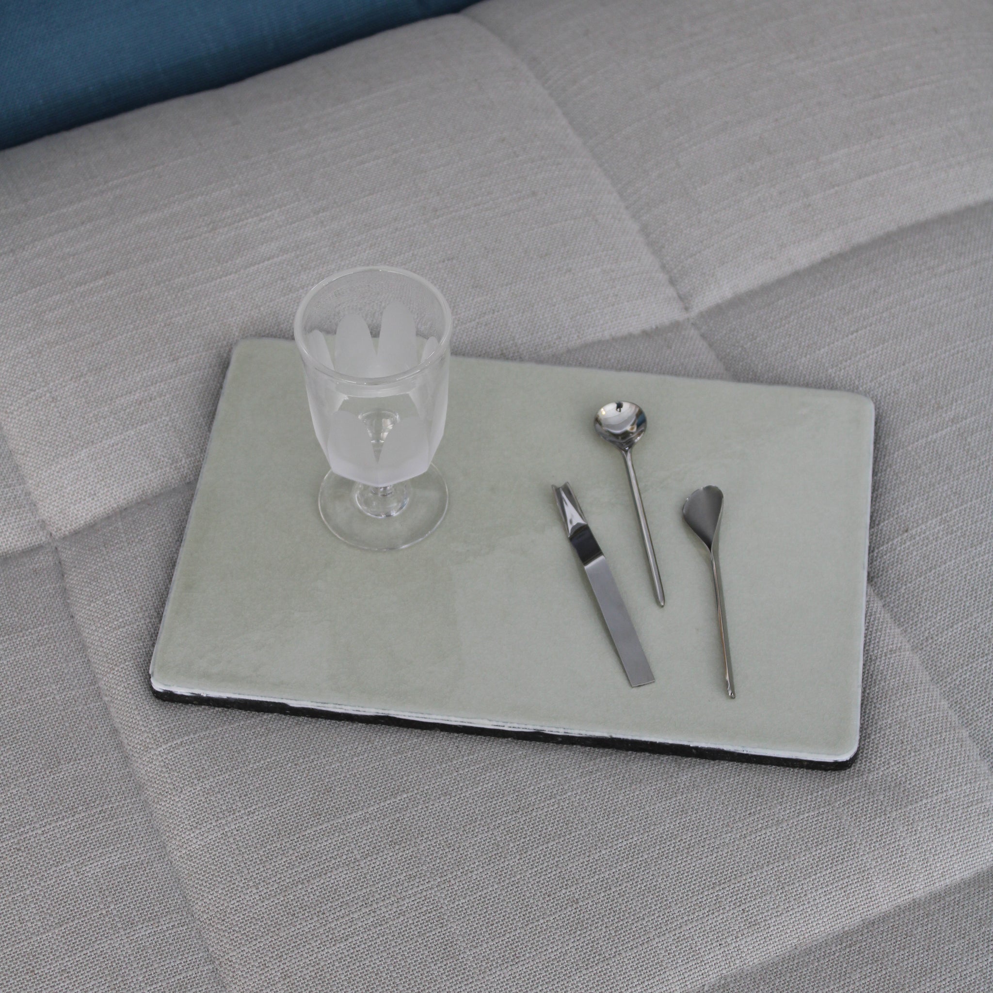 File Under Pop - Lava Stone Board -  Touch Of Green Medium