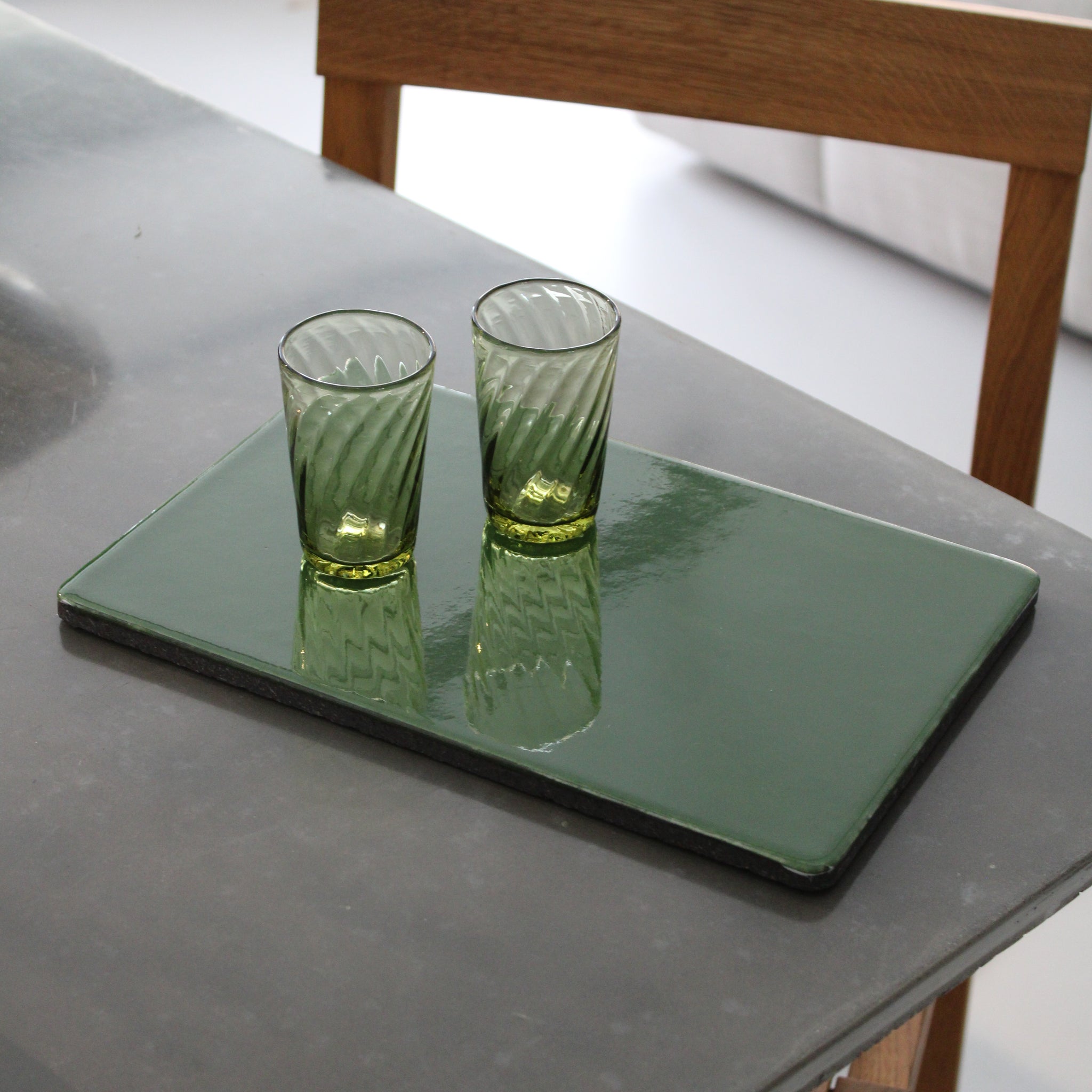 File Under Pop - Lava Stone Board - Lime Juice - Medium 