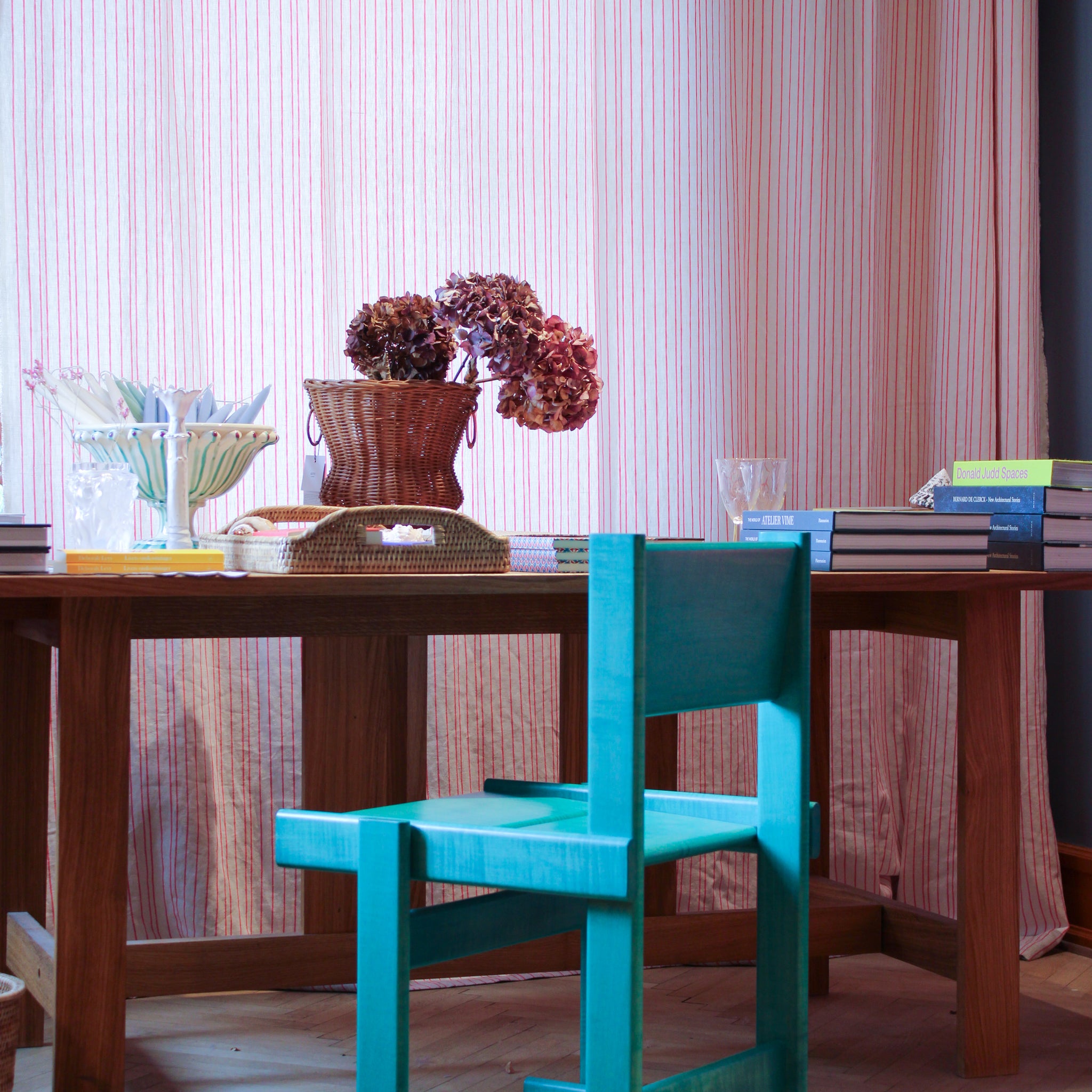 UDSTILLINGSMODEL - Marco Campardo - Bullnose chair Teal