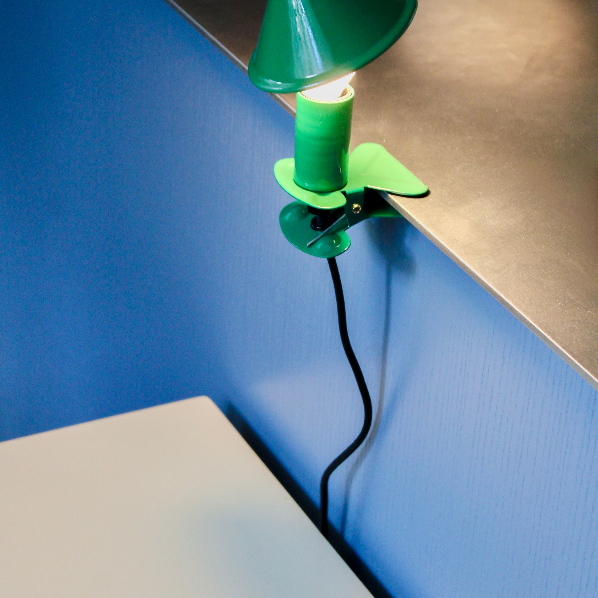 Mushroom klipslampe - Tamegroute Green