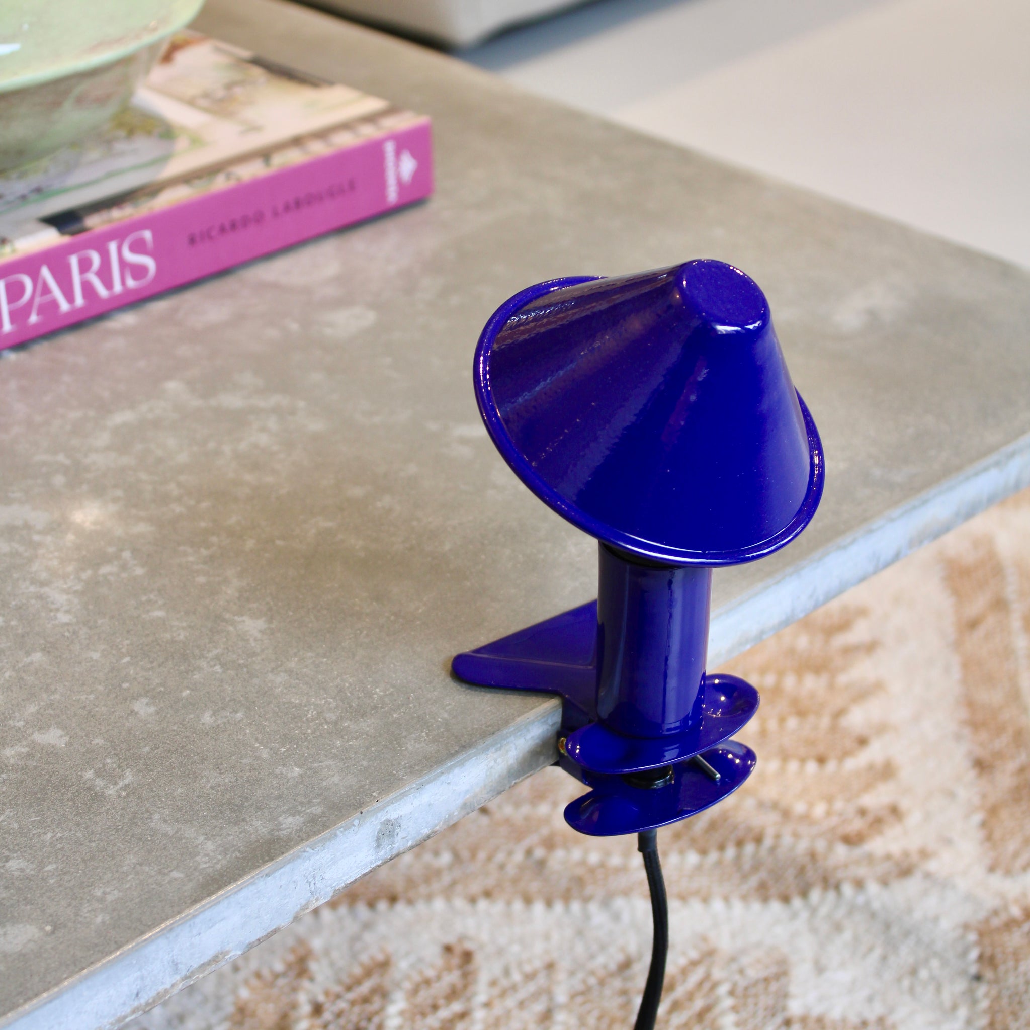 Mushroom klipslampe - Majorelle Blue