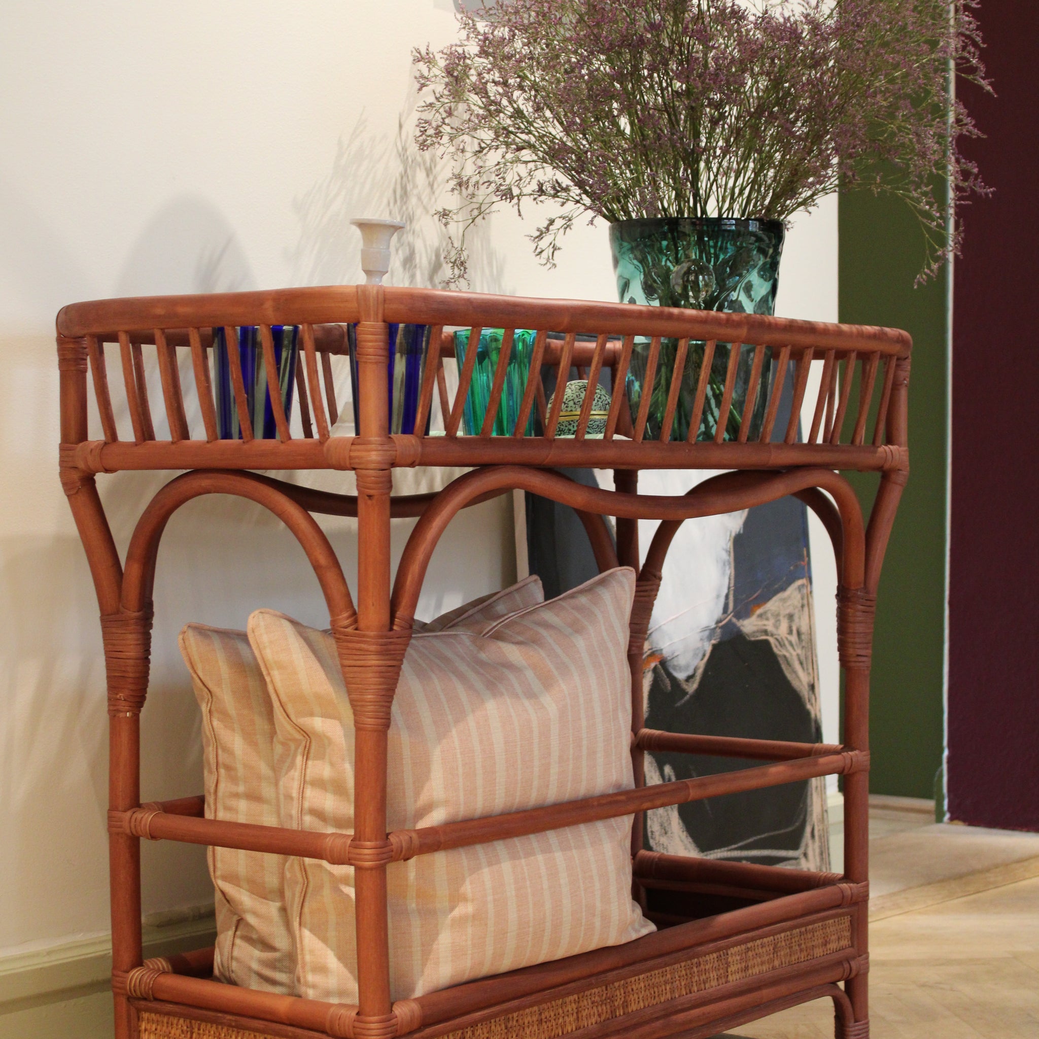 Rattan barvogn