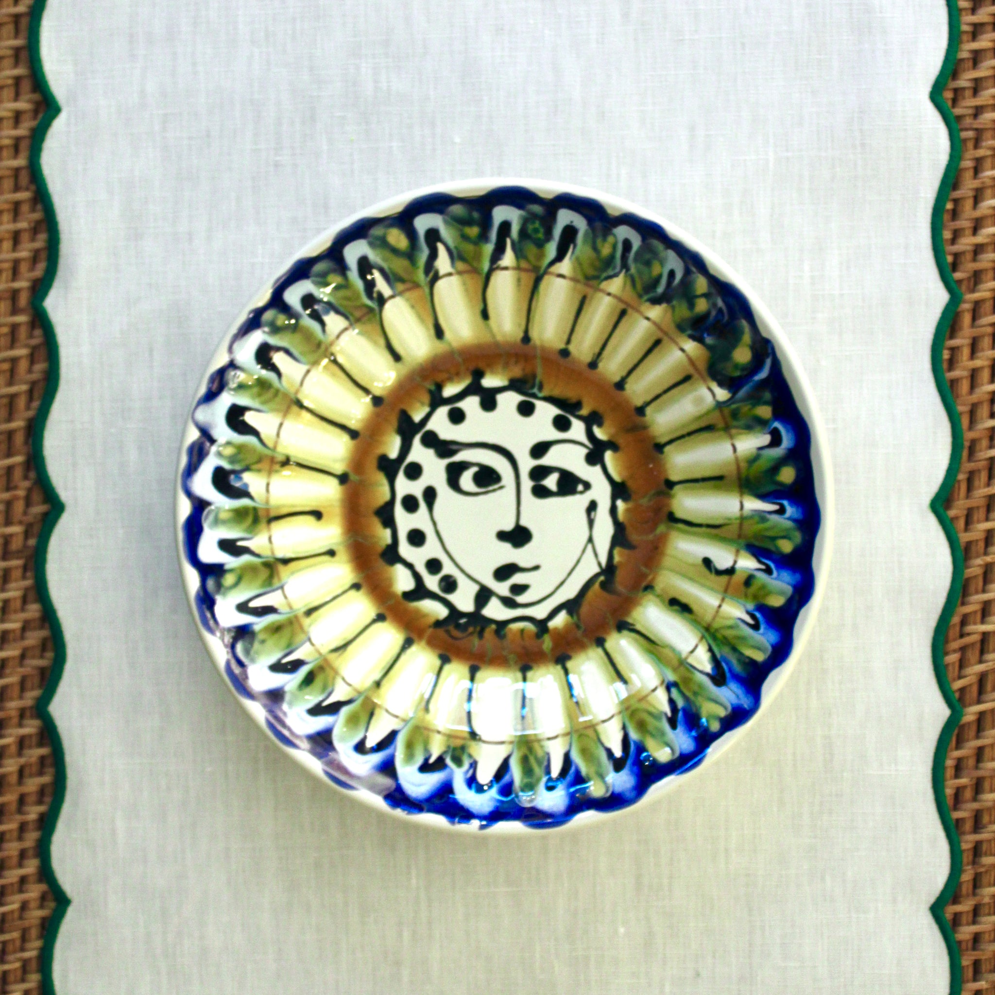 Fasano Dyb Tallerken (Ø23) - Unika Keramik - 1