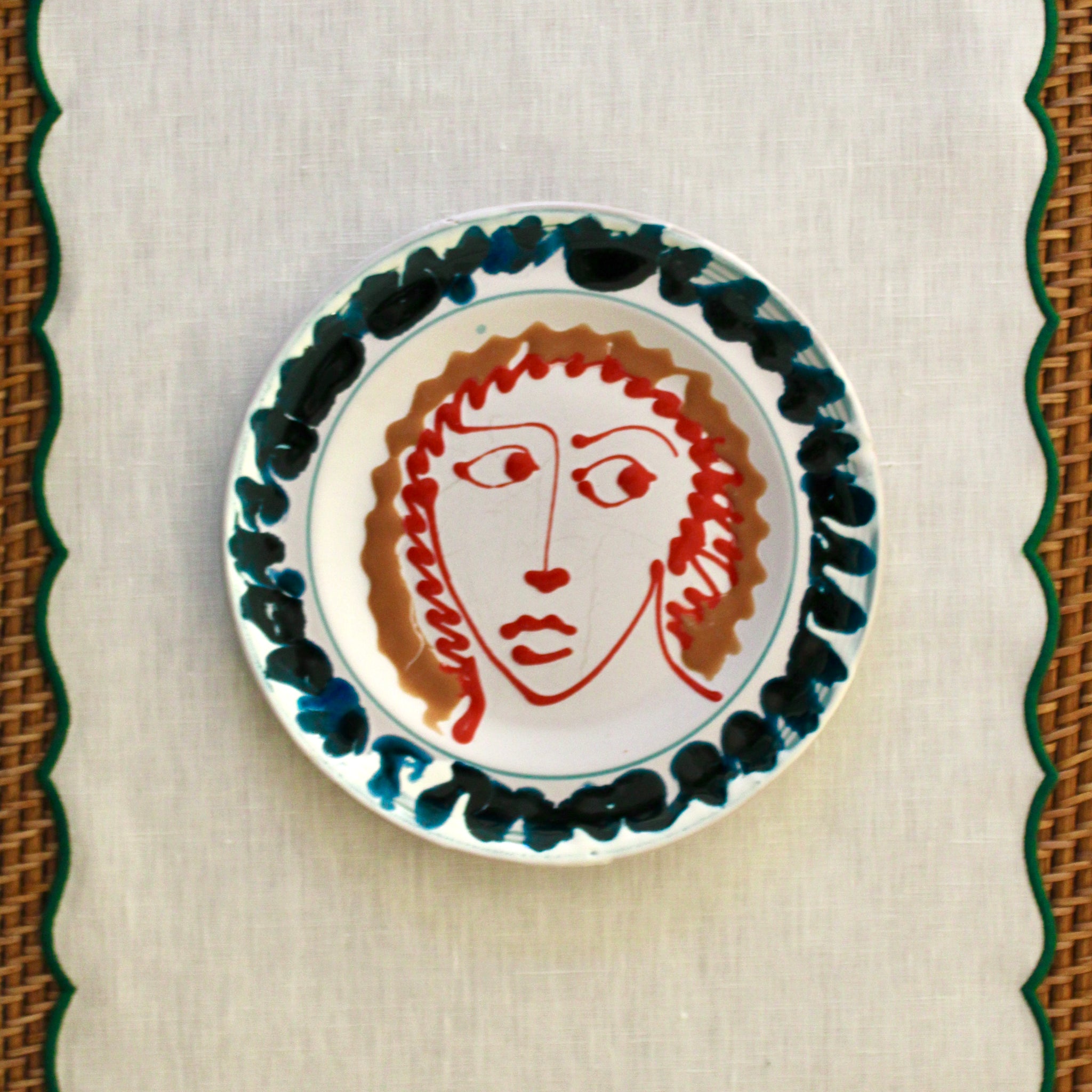 Fasano Tallerken (Ø20) - Unika Keramik - 13