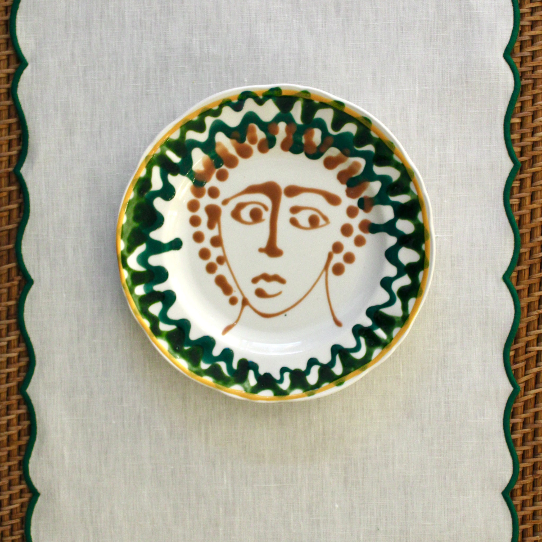 Fasano Tallerken (Ø20) - Unika Keramik - 12