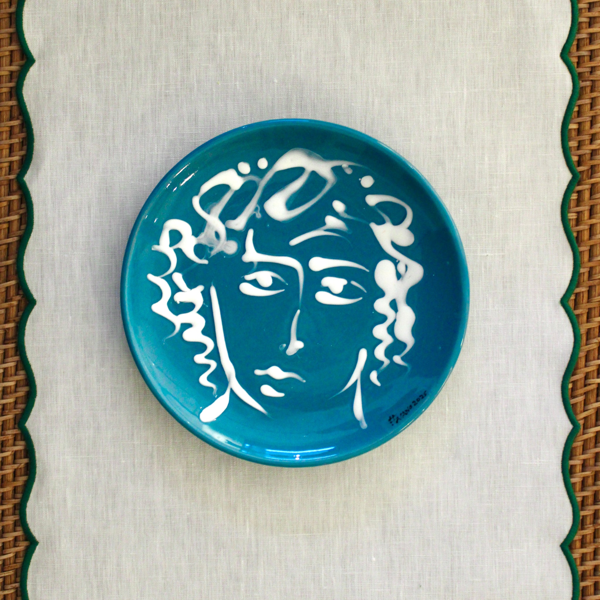 Fasano Tallerken (Ø20) - Unika Keramik - 15