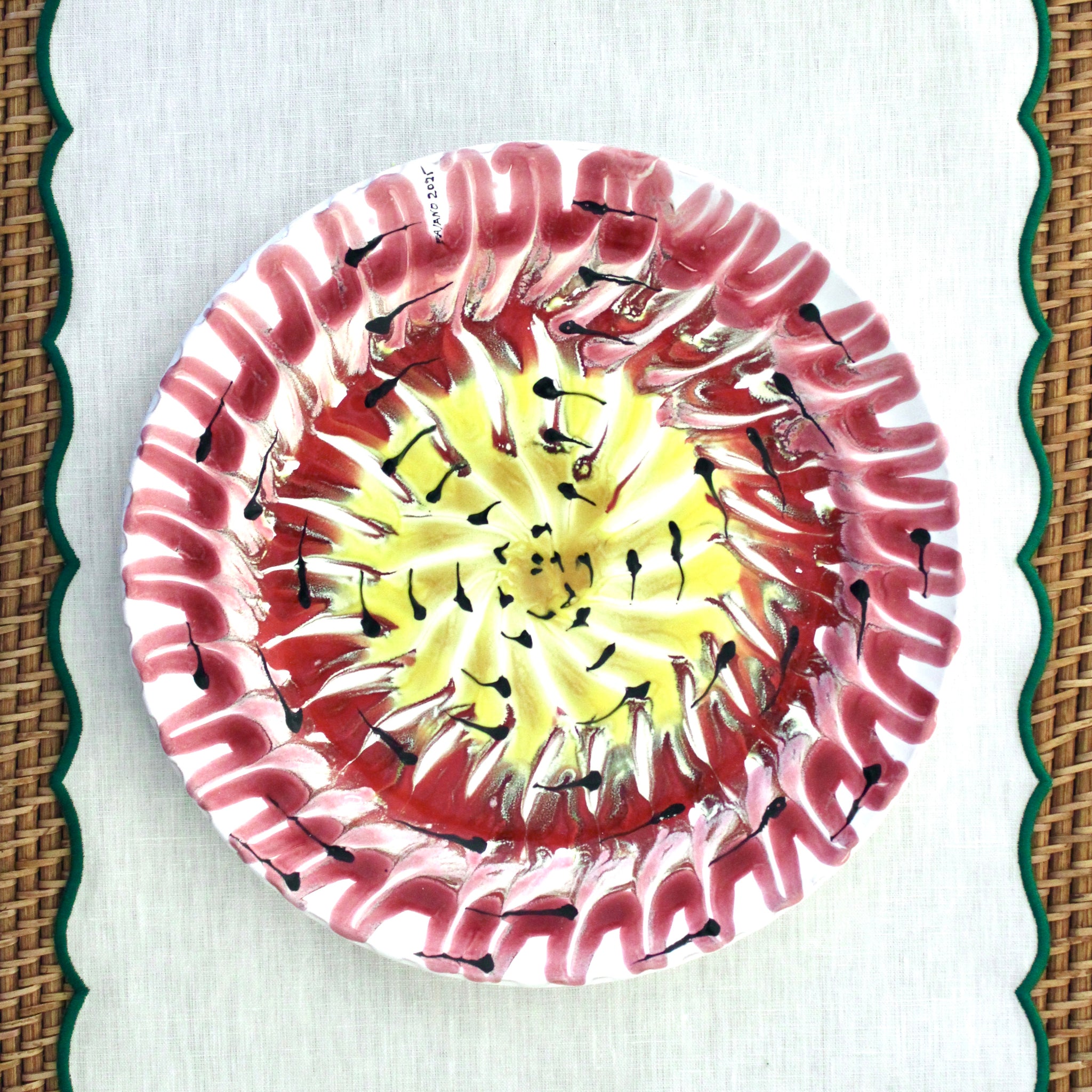 Fasano Tallerken/Fad (Ø27) - Unika Keramik - 7