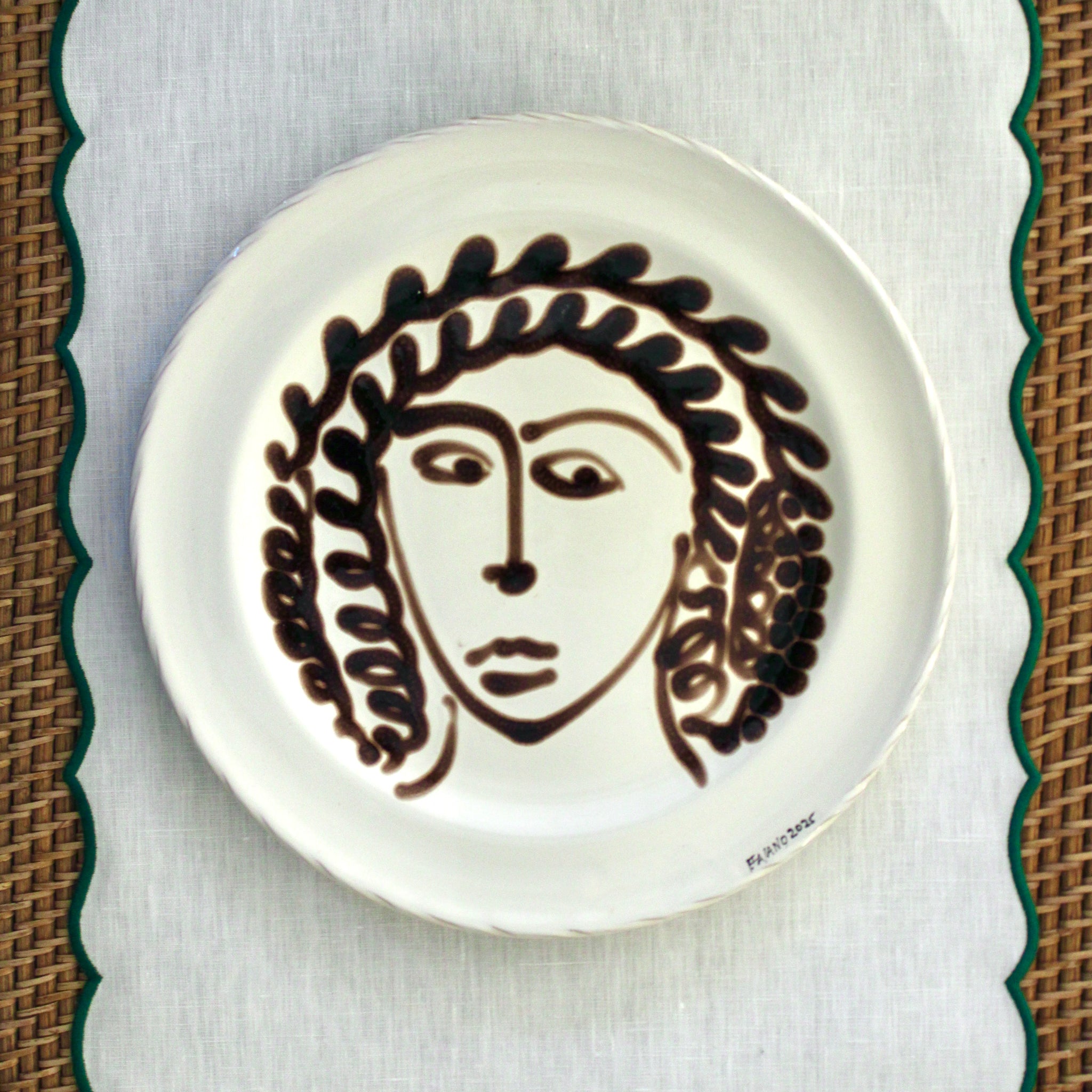 Fasano Tallerken/Fad (Ø27) - Unika Keramik - 5