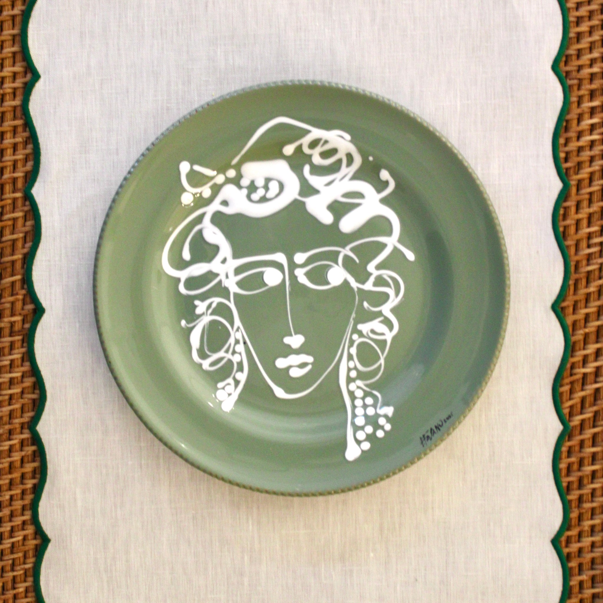 Fasano Tallerken (Ø25) - Unika Keramik - 1