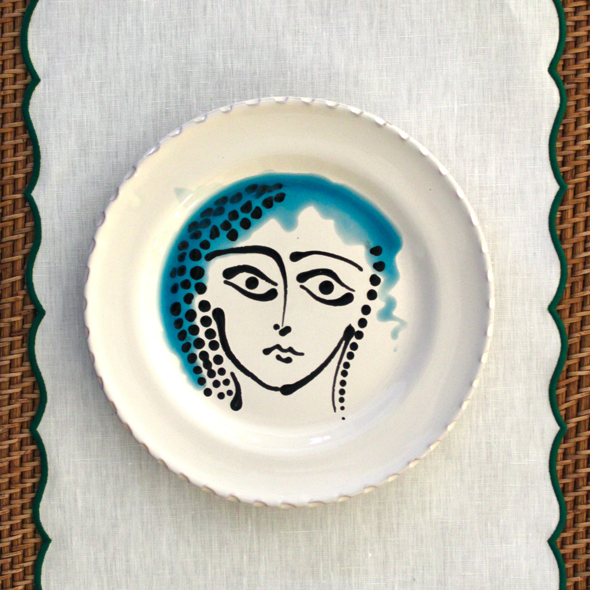 Fasano Tallerken (Ø25) - Unika Keramik - 2