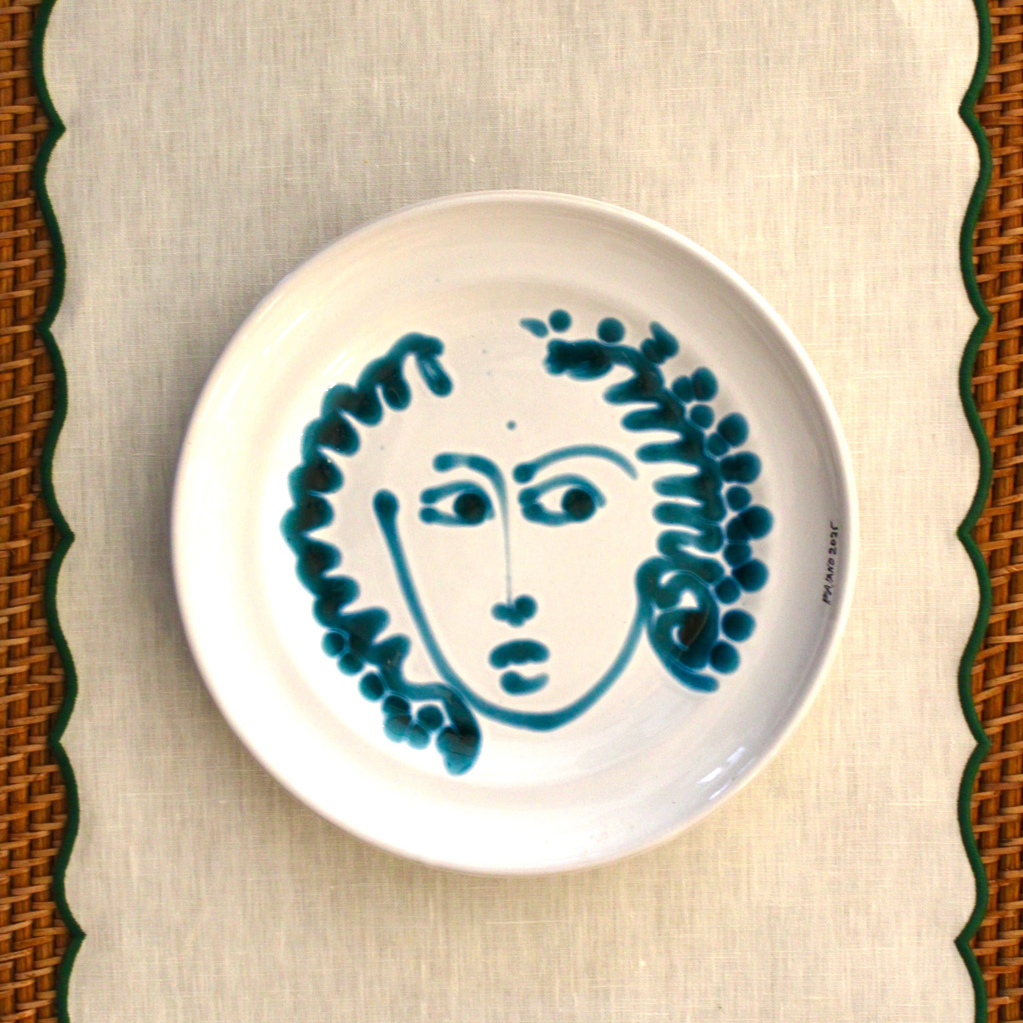 Fasano Tallerken (Ø25) - Unika Keramik - 8