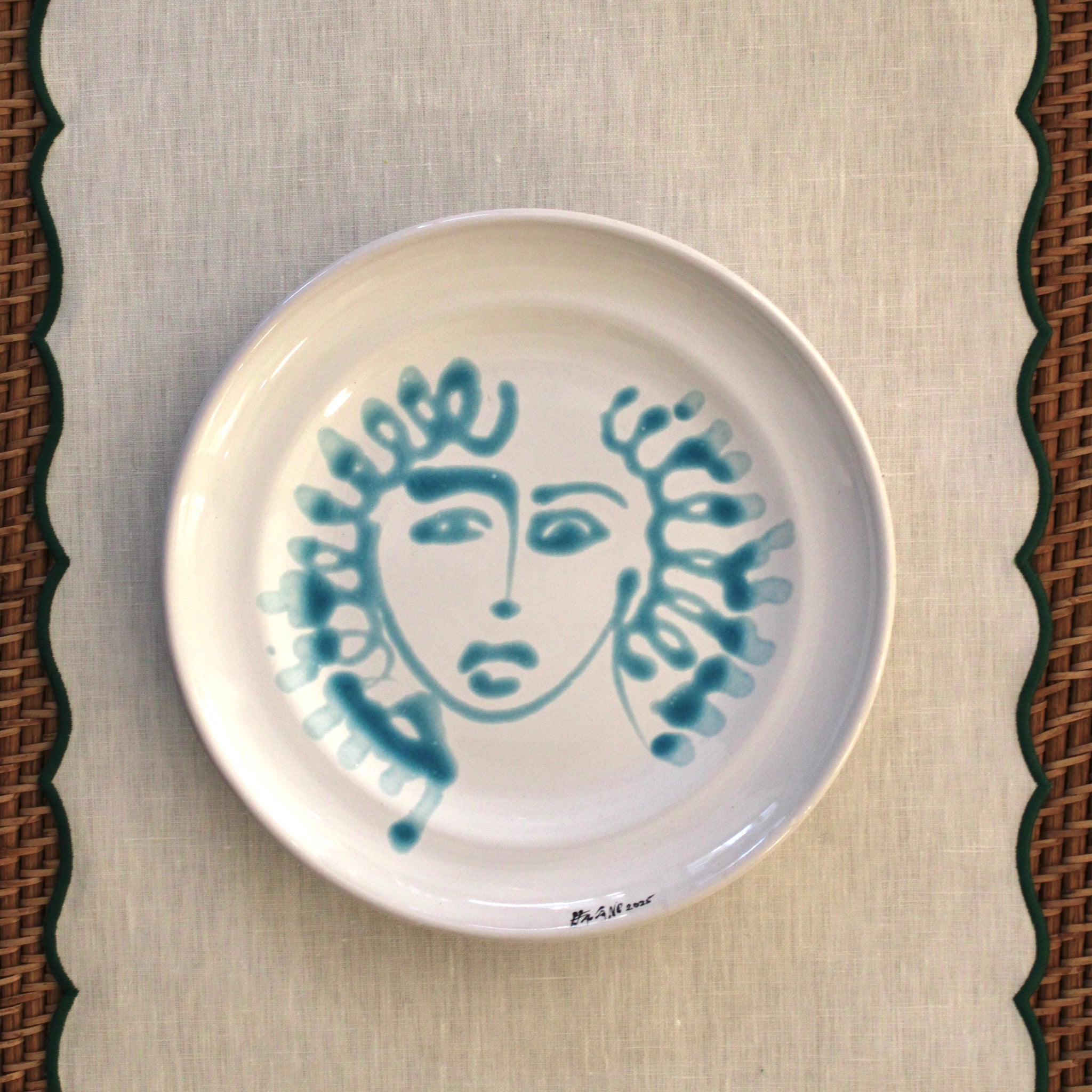 Fasano Tallerken (Ø25) - Unika Keramik - 7