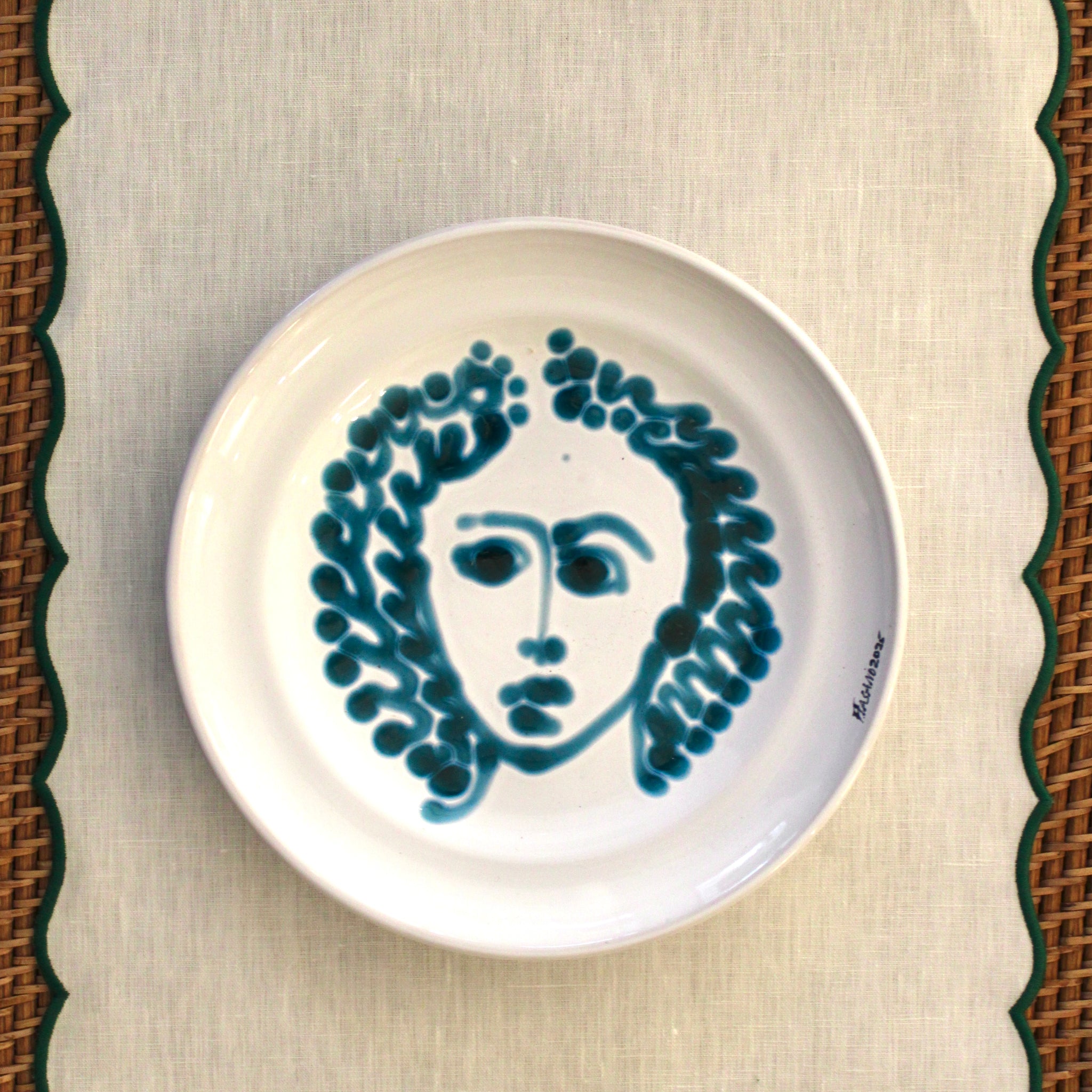 Fasano Tallerken (Ø25) - Unika Keramik - 4