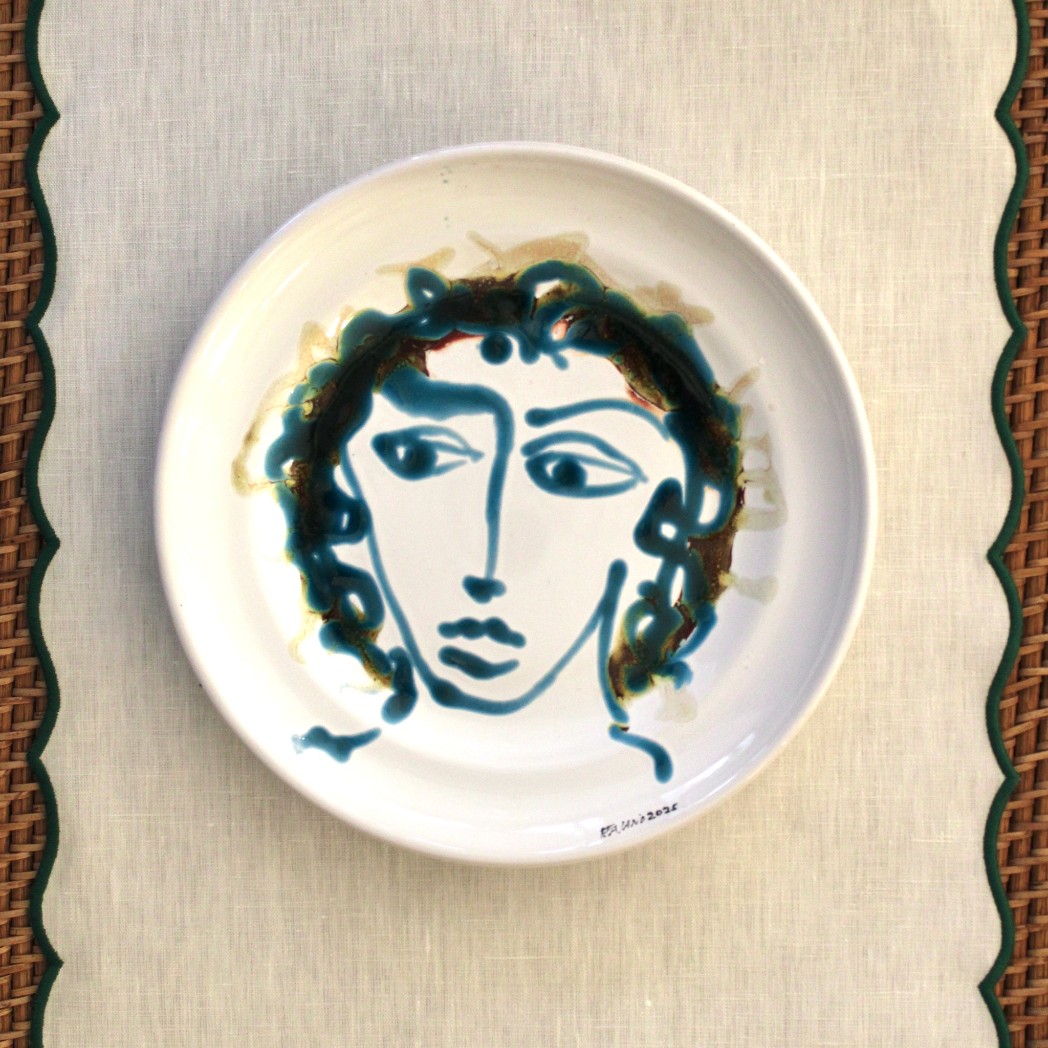 Fasano Tallerken (Ø25) - Unika Keramik - 5