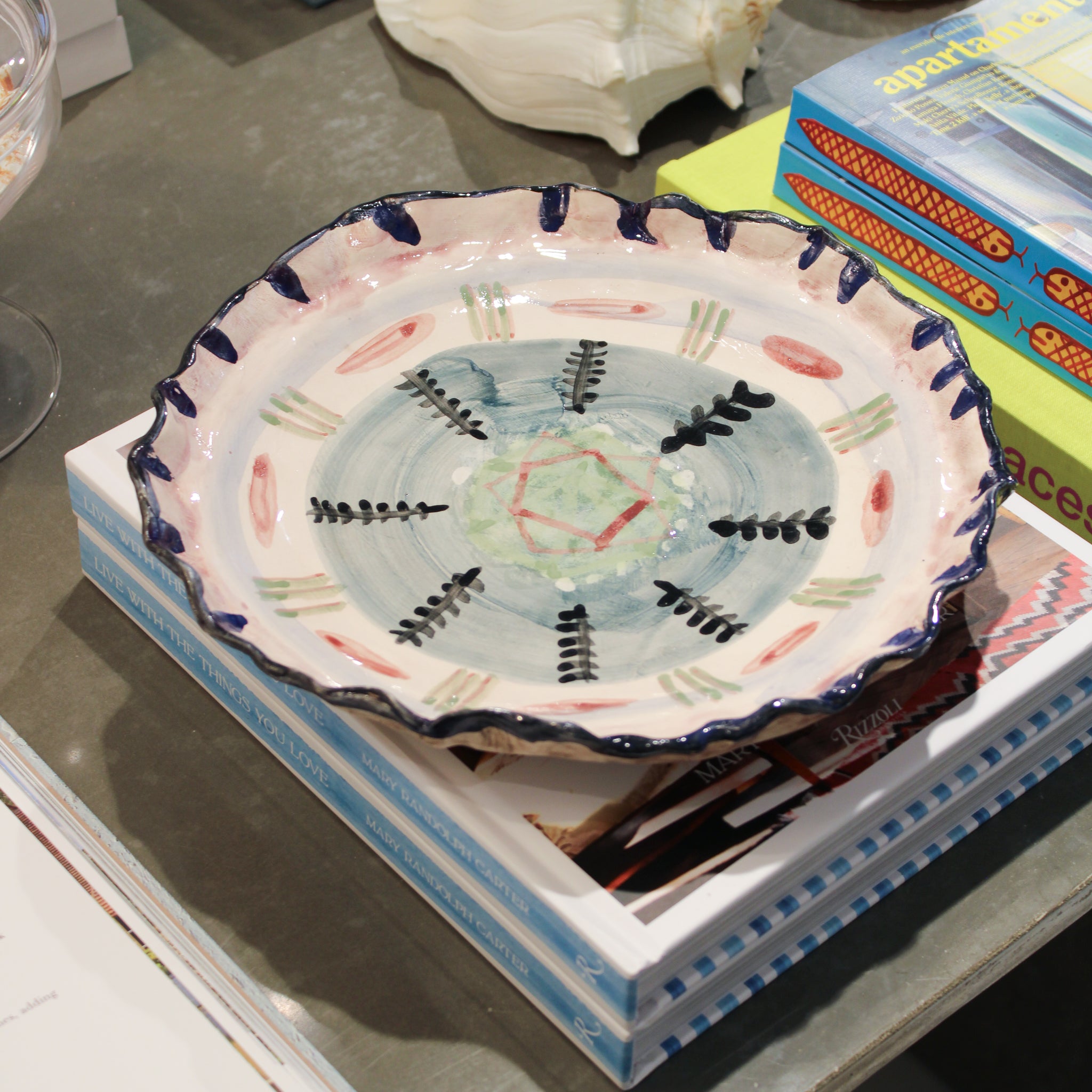 Håndlavet fad - unika keramik