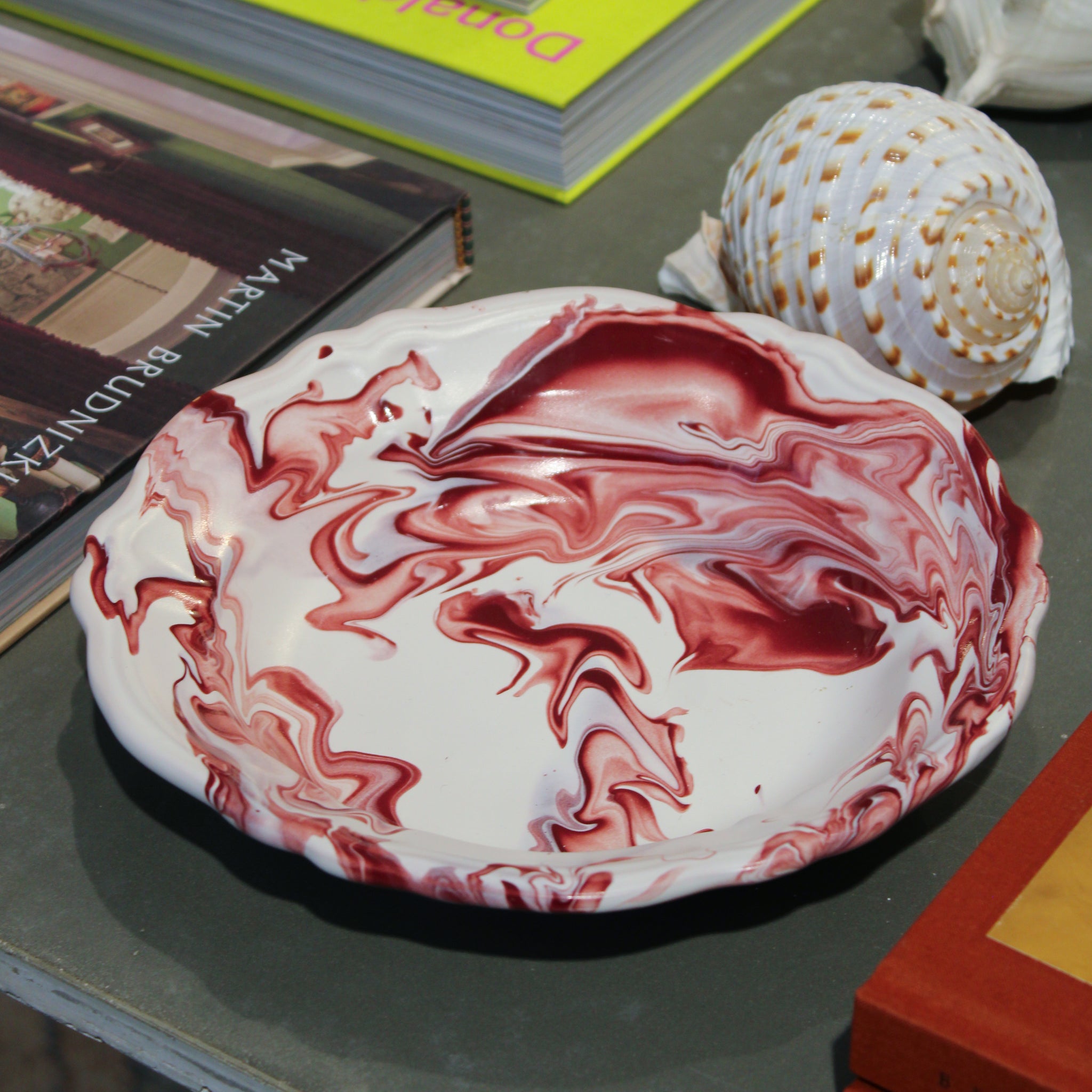 Fasano dyb tallerken (Ø23,5) - Unika Keramik - 08