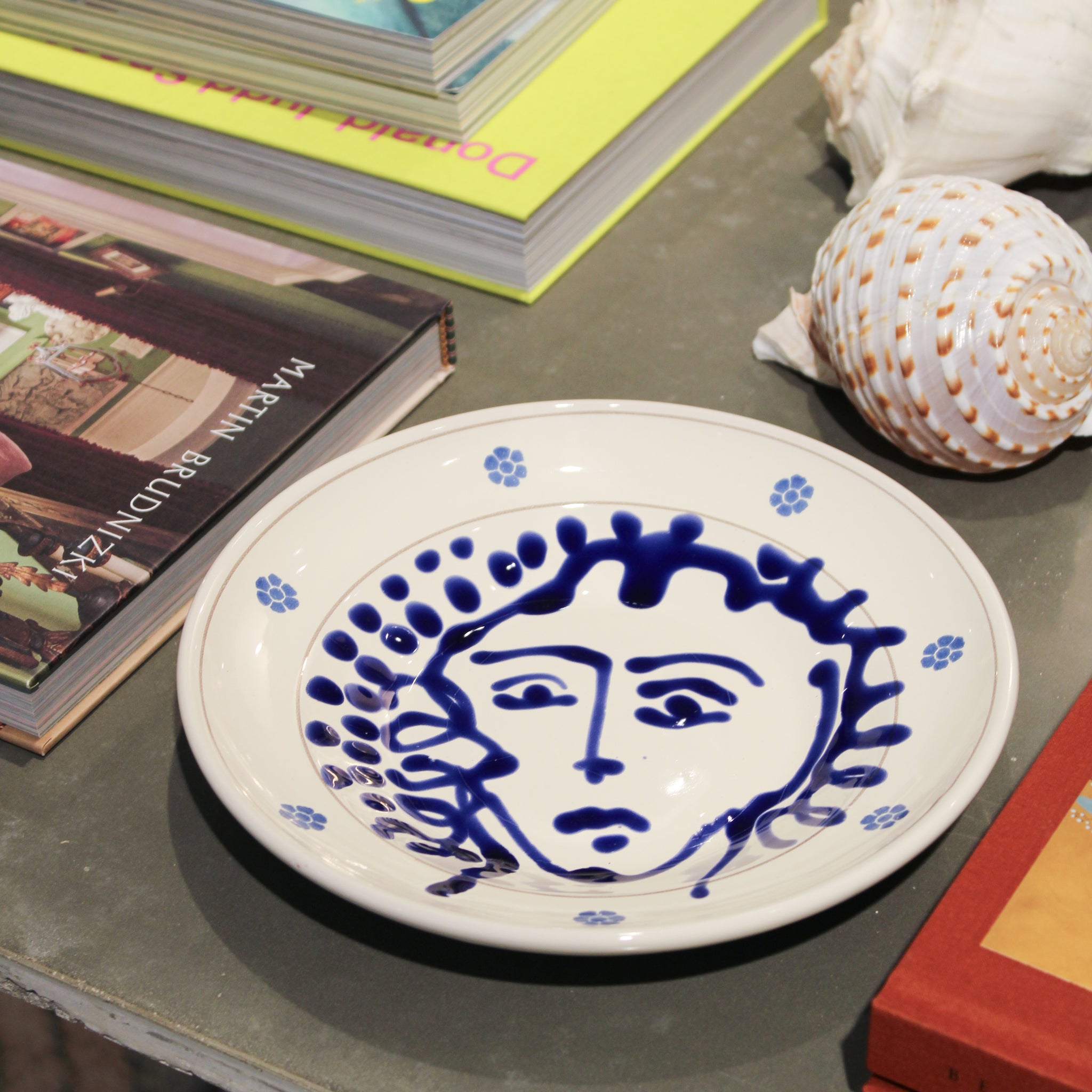 Fasano dyb tallerken (Ø23,5) - Unika Keramik - 04