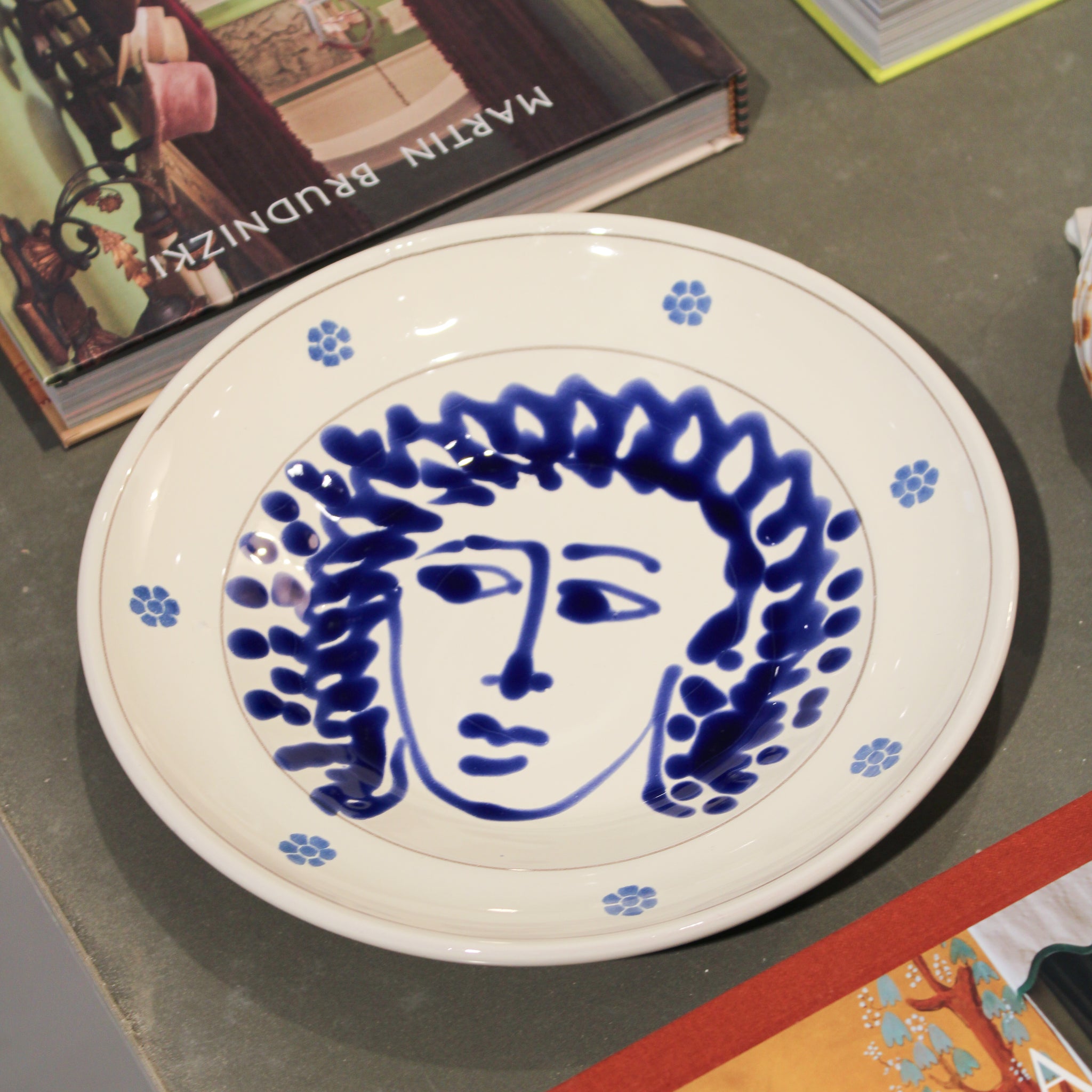 Fasano dyb tallerken (Ø23,5) - Unika Keramik - 02