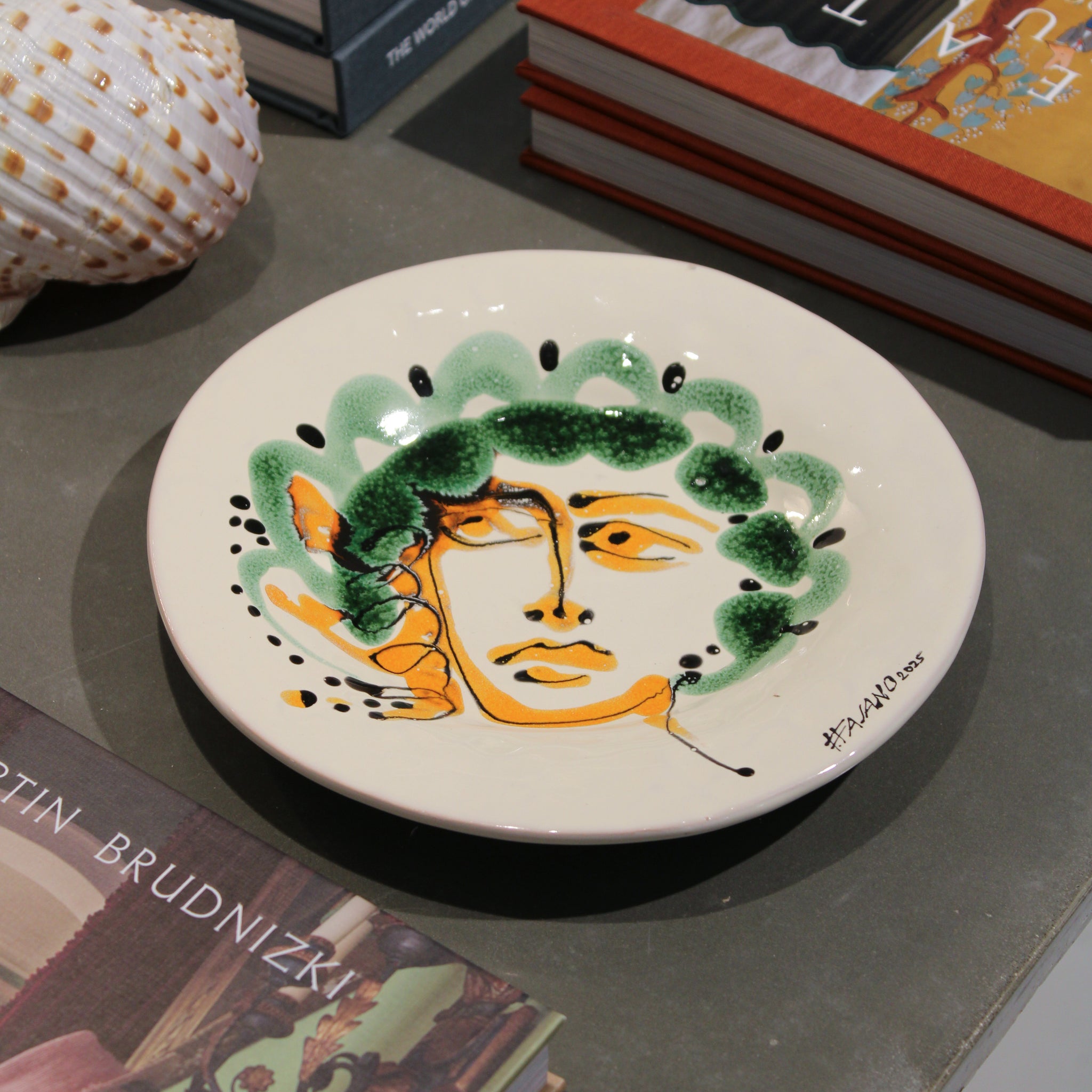 Fasano tallerken (Ø20,5) - Unika Keramik - 06