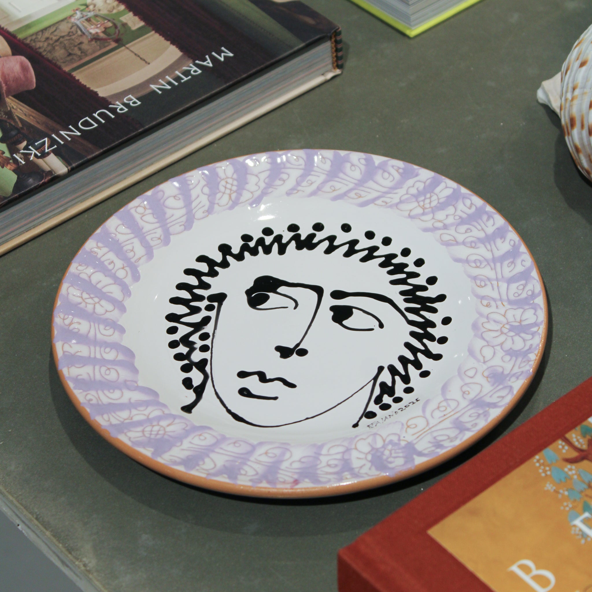 Fasano tallerken (Ø20,5) - Unika Keramik - 05