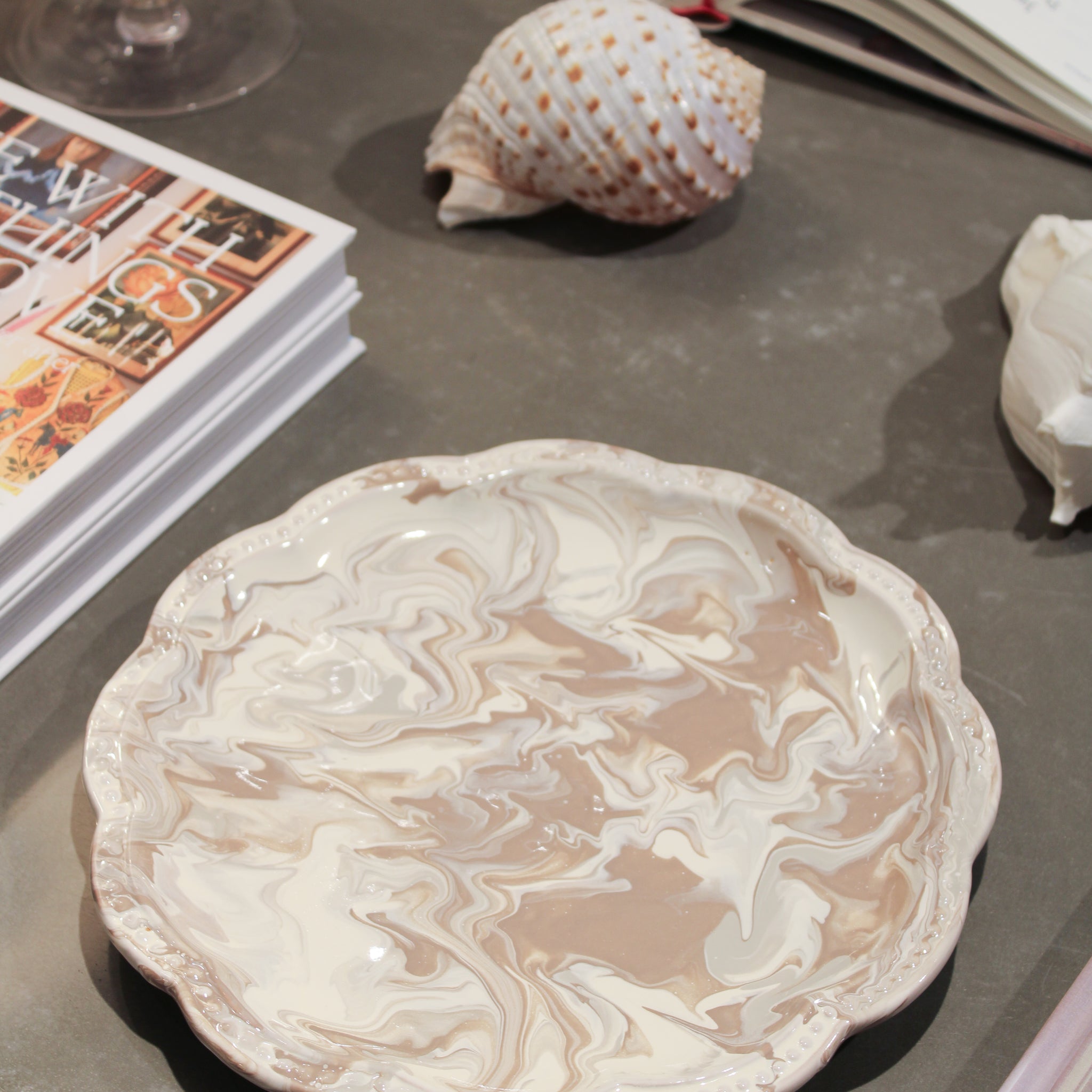 Fasano Tallerken (Ø27) - Unika Keramik - 09