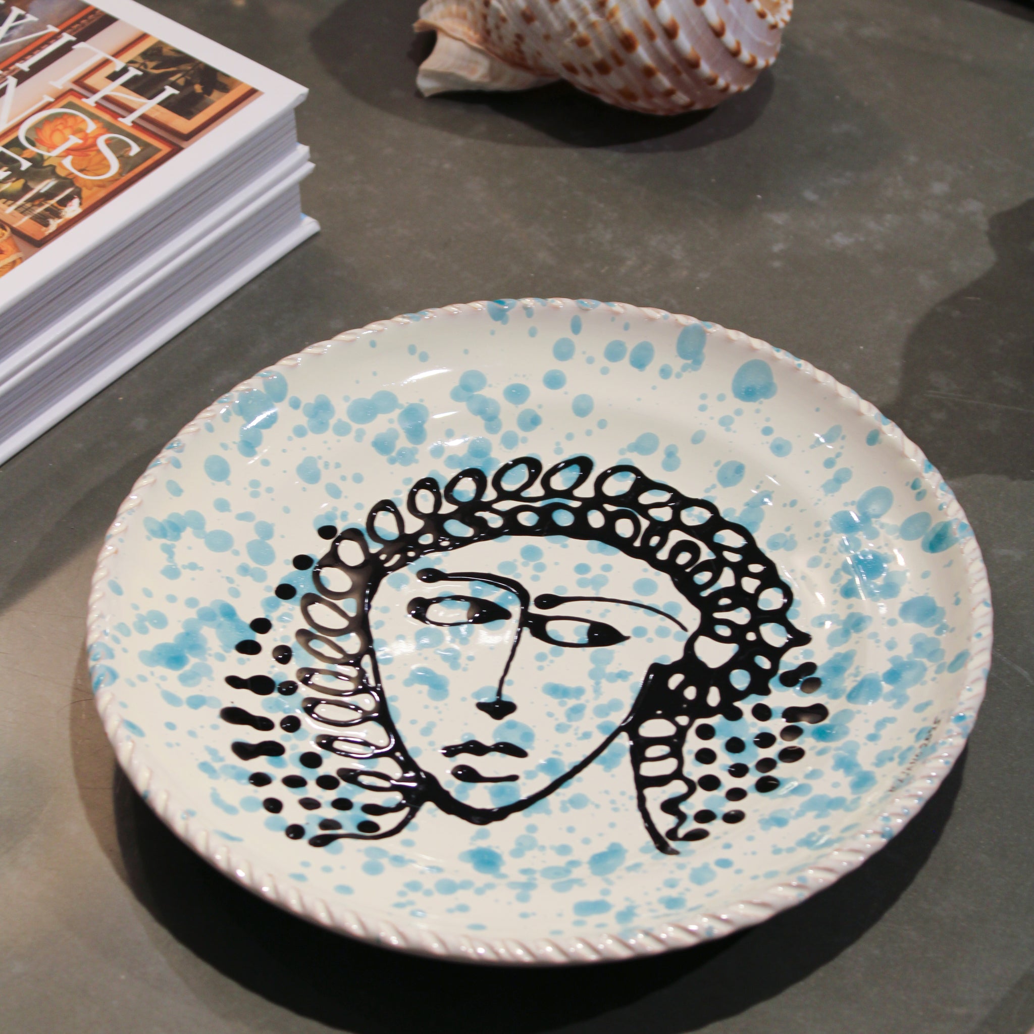 Fasano Tallerken (Ø25) - Unika Keramik - 05