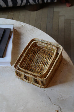 Rattan bakke - Lille & Stor