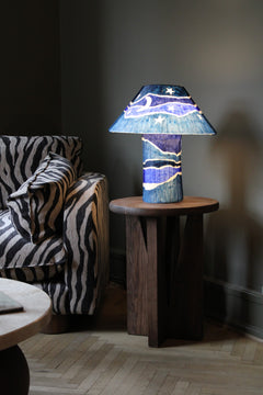 Paper Table Lamp Luna - Dusty Deco - Matthew Williamson