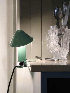 Mushroom klipslampe - Almond