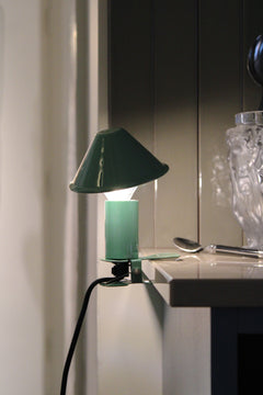 Mushroom klipslampe - Almond