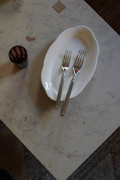 Silhouette - Oval fad høj - 24,5 cm - Serax