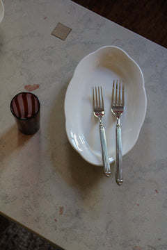 Silhouette - Oval fad høj - 24,5 cm - Serax