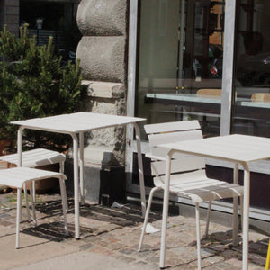 Maarten Baas - Aligned outdoor dining table - Valerie Objects
