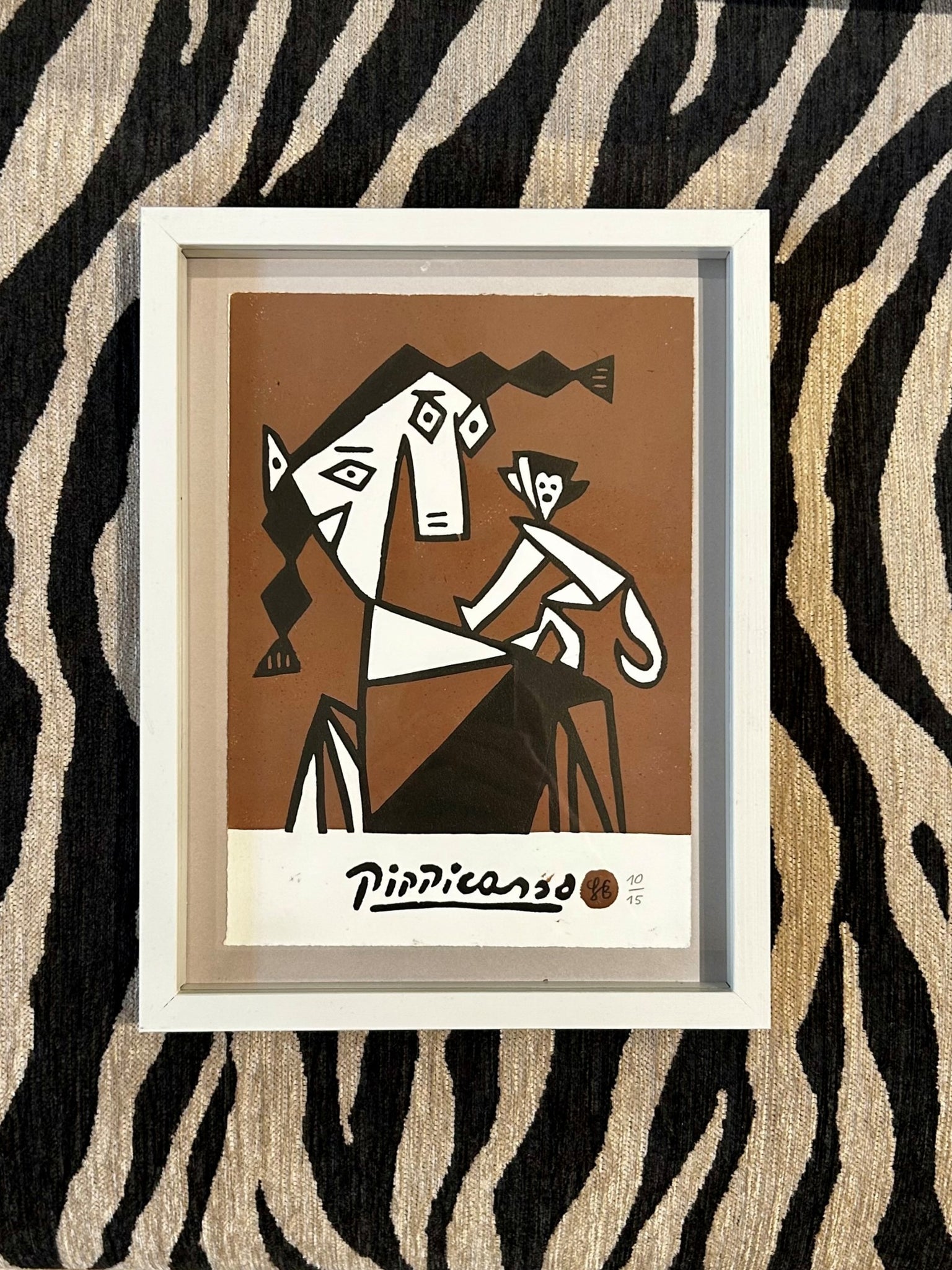 Træ & linoleumstryk - Pippicasso - Søren Behncke