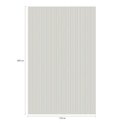 Tekstil -  'Pinstripe Black Swan' - Merinould - File Under Pop