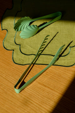 Spaghetti &amp; Salad Tongs - Green