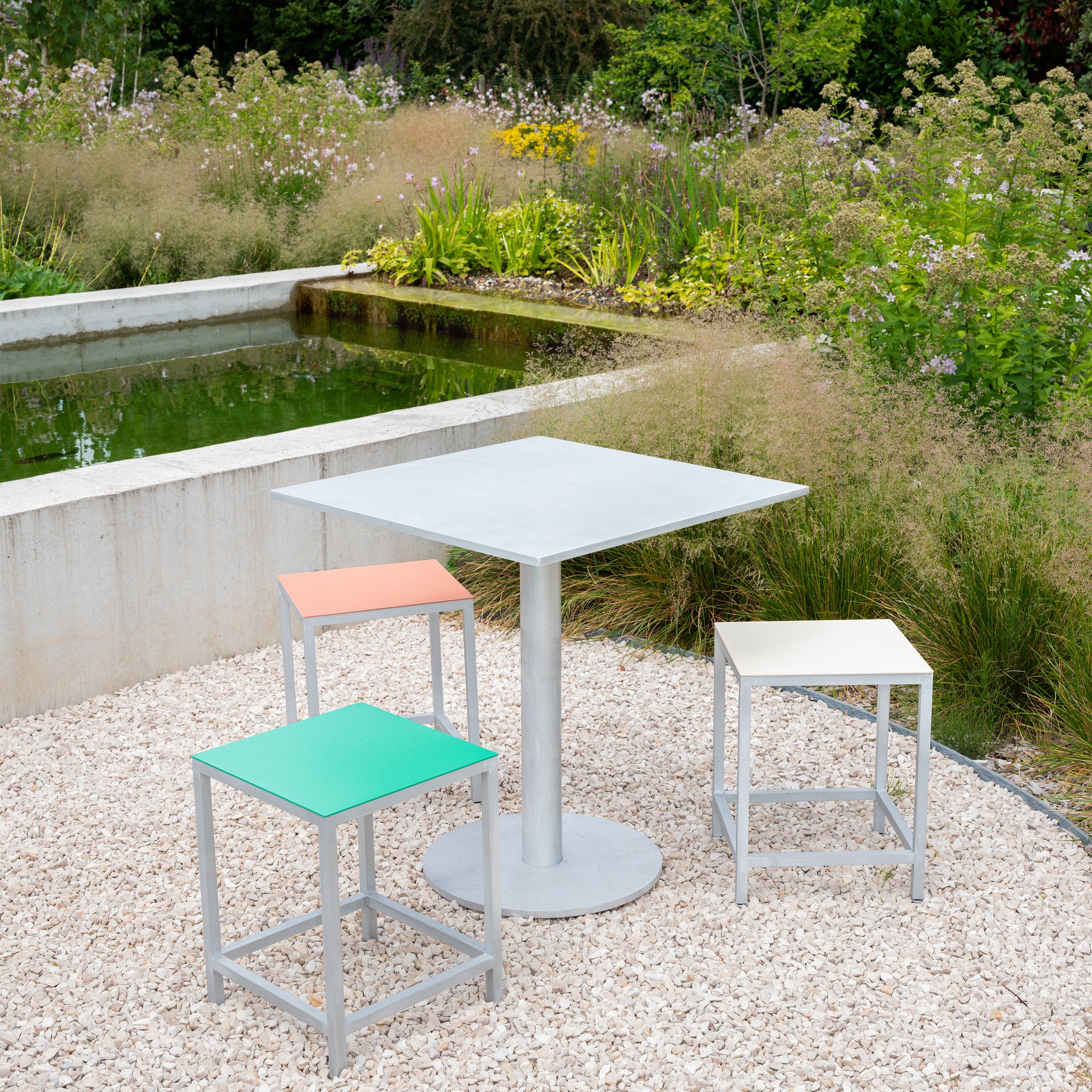 Muller van Severen - Bar Stool S Alu - Valerie Objects