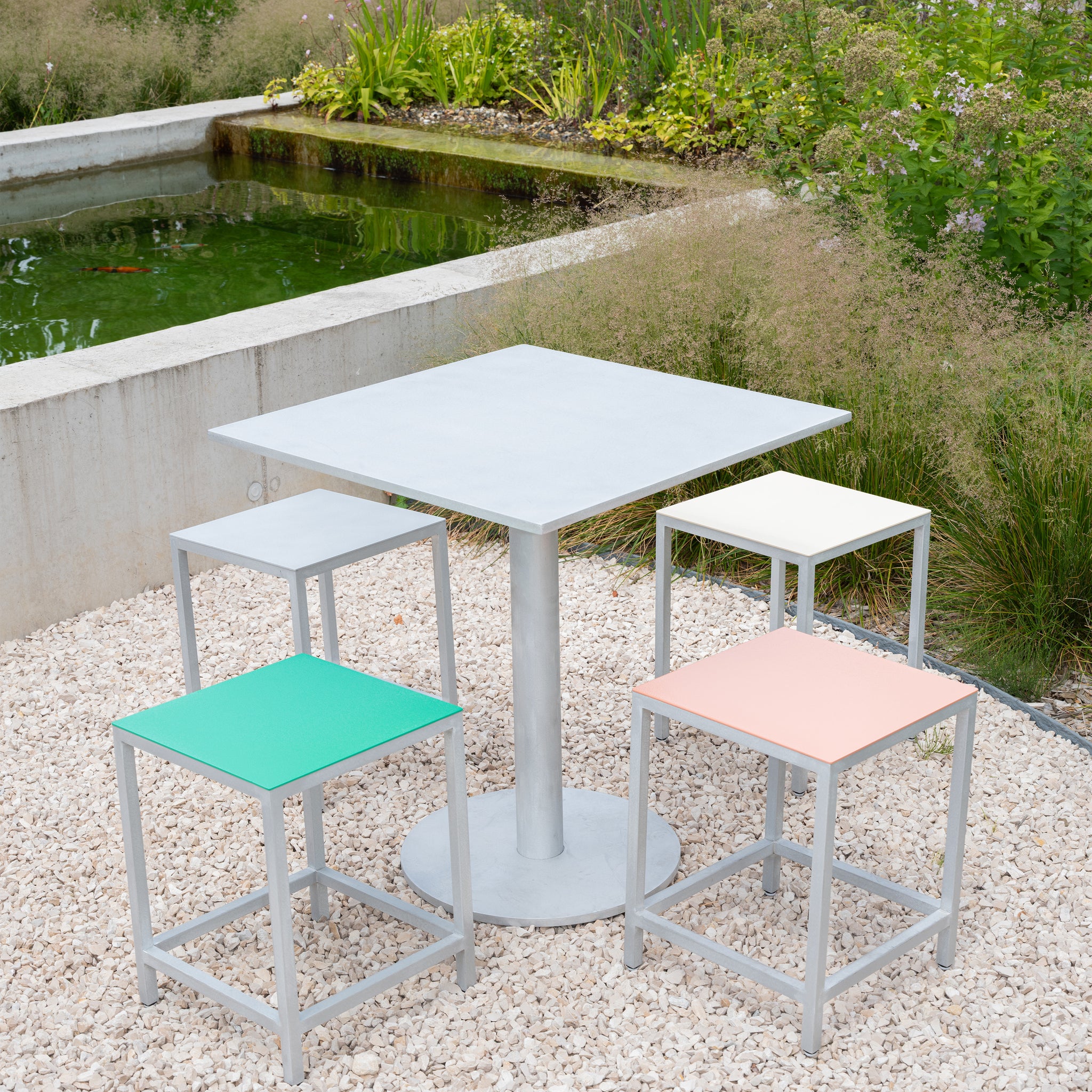 Muller van Severen - Bar Stool S Pink - Valerie Objects