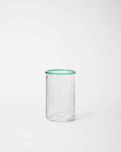 Akua Objects - Peter Water Glass Small - Jade (dark) 