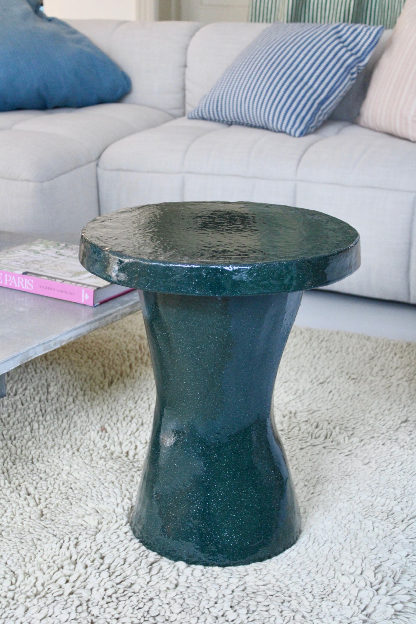 Side Table - Dark Green - Marie Michielssen