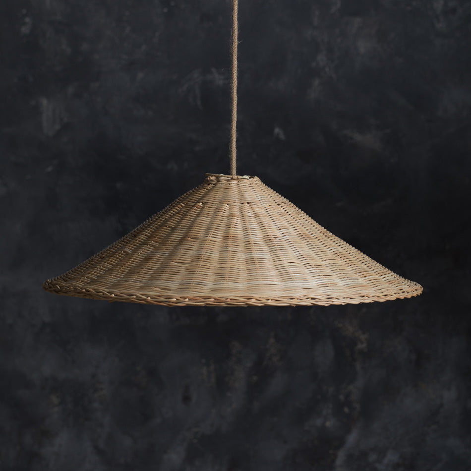 Rattan Topi - Loftlampe