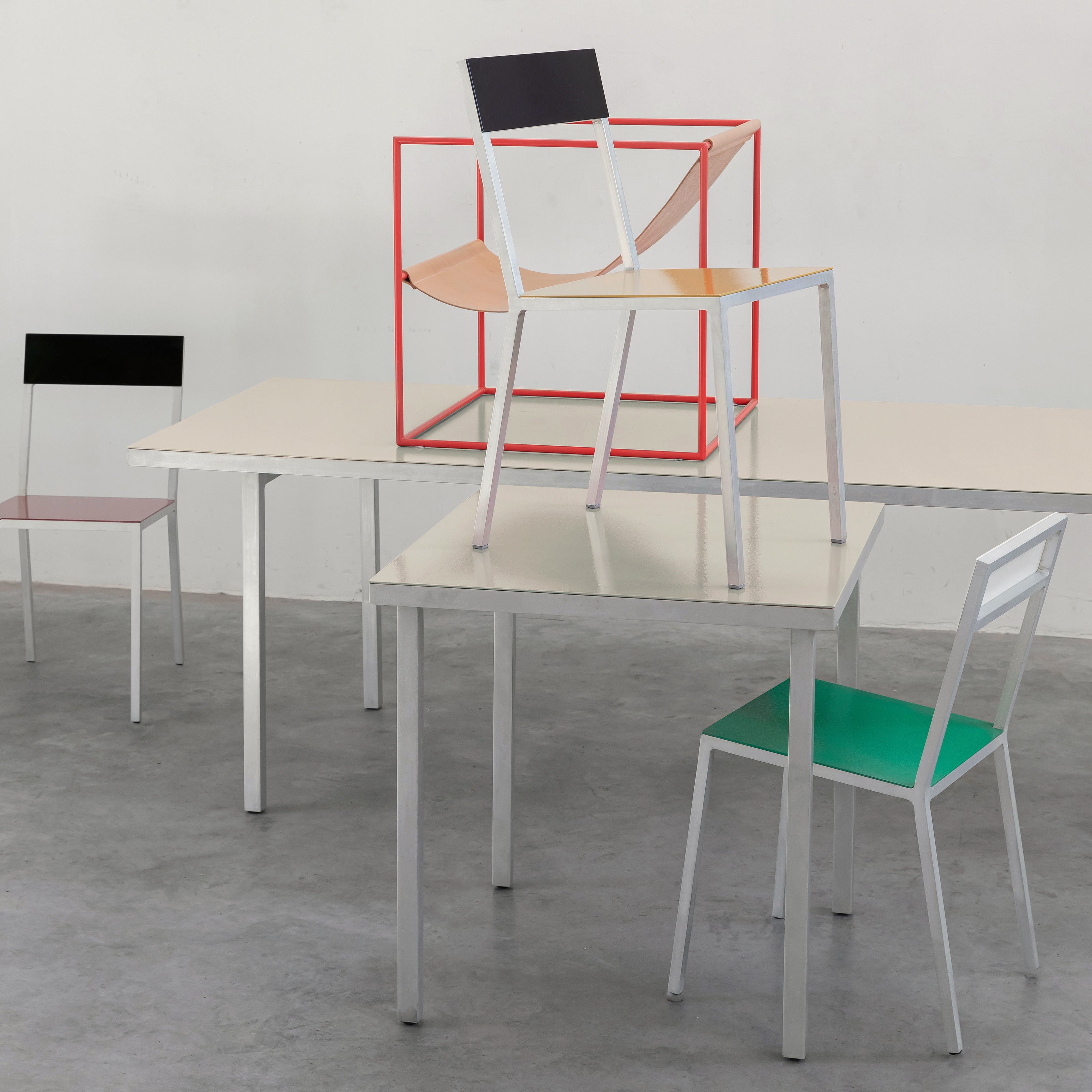 Muller van Severen - Alu Table - M - Valerie Objects