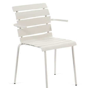 Maarten Baas - Aligned outdoor chair w. armrests - Valerie Objects