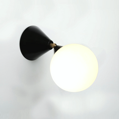 Atelier Areti - Cone and Sphere 078 - Black