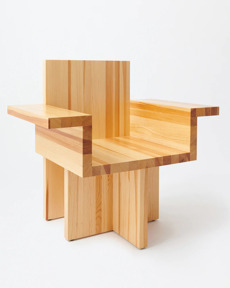 Magniberg - Horse Chair - Lacqured Pine