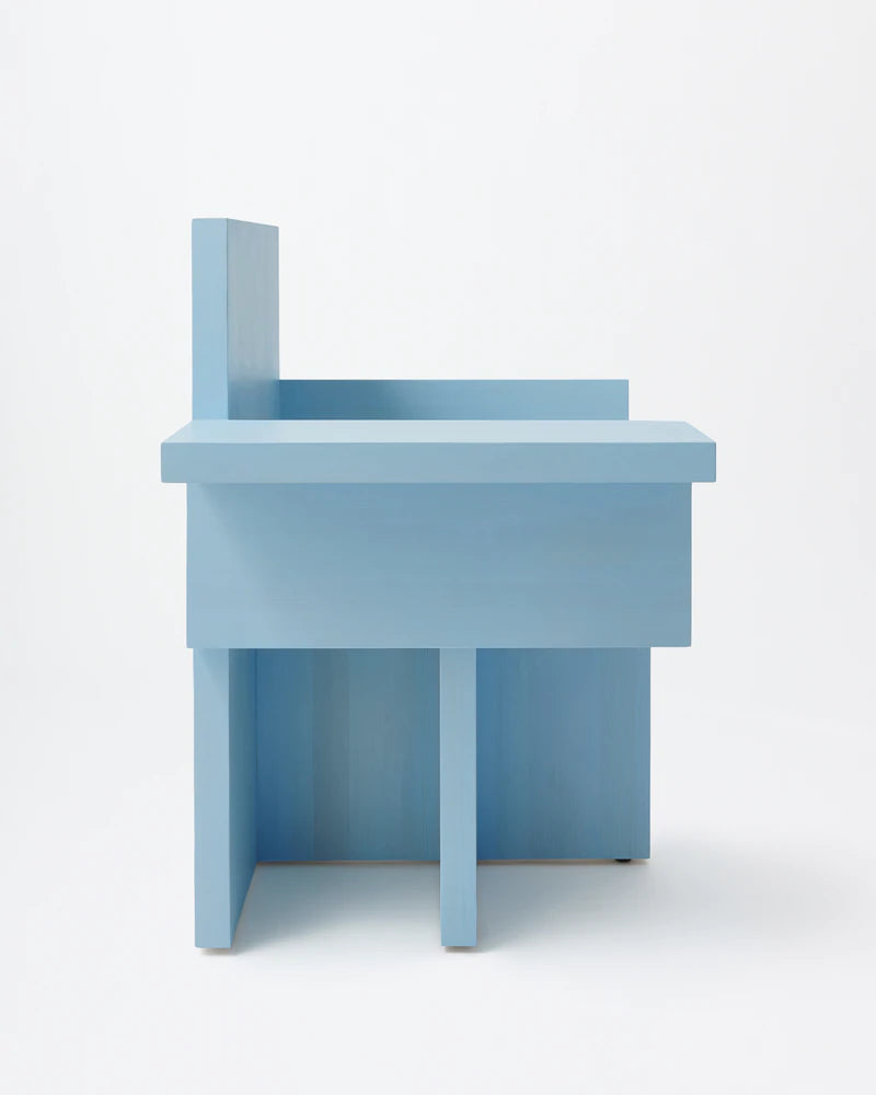 Magniberg - Horse Chair - Stained Baby Blue