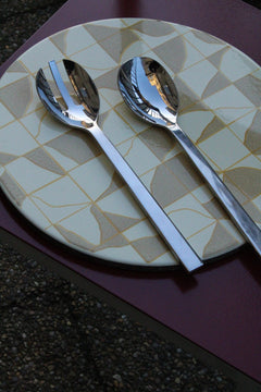 Santiago Salad cutlery - David Chipperfield - Alessi