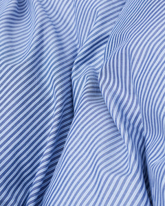 Magniberg Wall Street Dynebetræk - Oxford Stripe Dark Blue