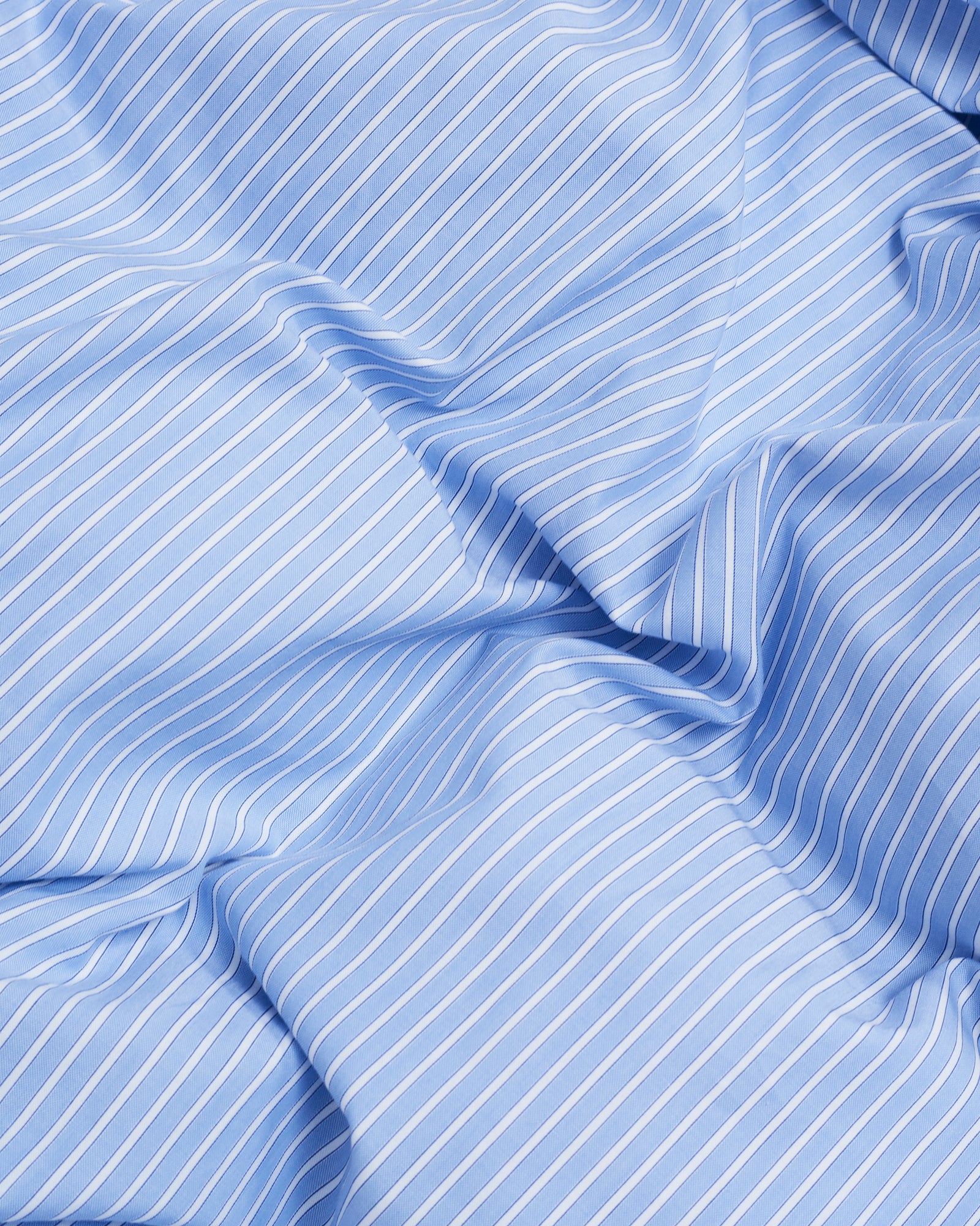 Magniberg Wall Street Dynebetræk - Oxford Stripe Light Blue