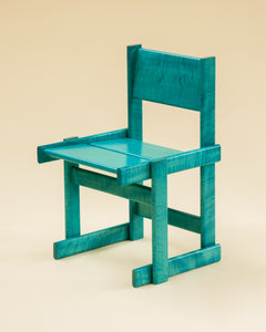 Marco Campardo - Bullnose chair Teal